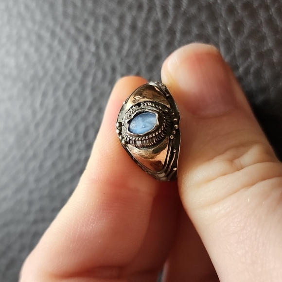 VTG sterling silver ring- size 8 - Picture 6 of 11